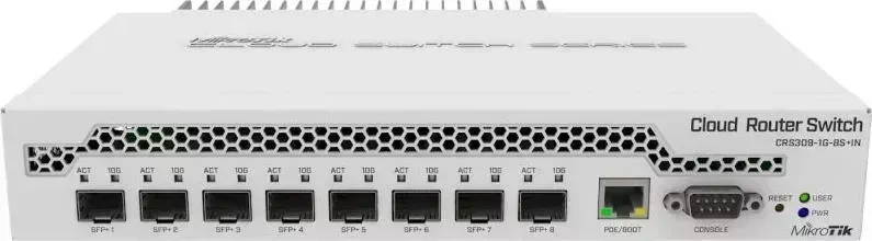 Коммутатор MIKROTIK MikroTik CRS309-1G-8S+IN