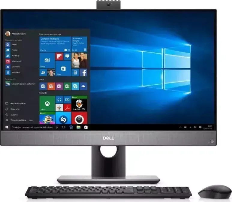 Моноблок DELL Optiplex 5480 black W10Pro (5480-6949)