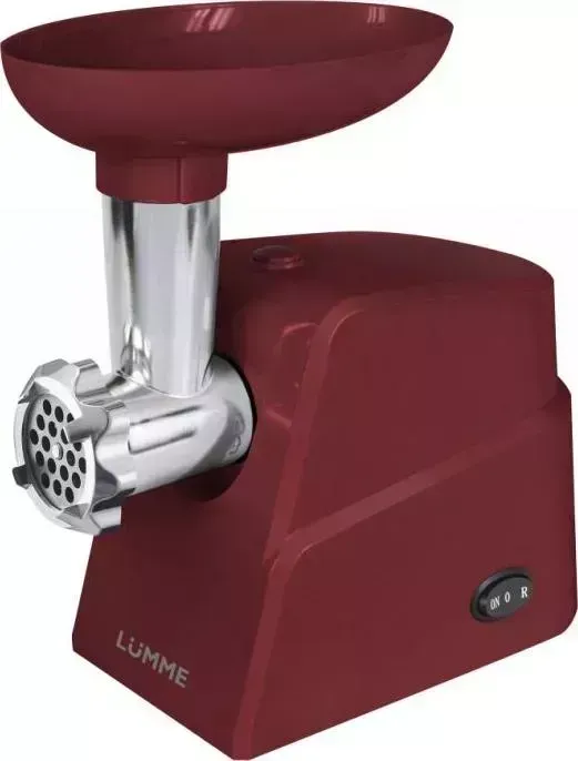 Мясорубка LUMME LU-2107 бордовый гранат
