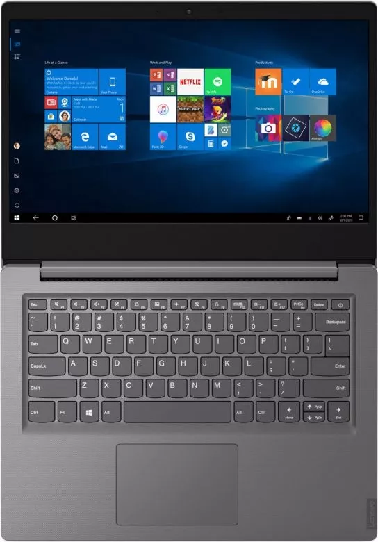 Фото №6 Ноутбук LENOVO V14 i3-1005G1 NoOS Серый (82C400XARU)
