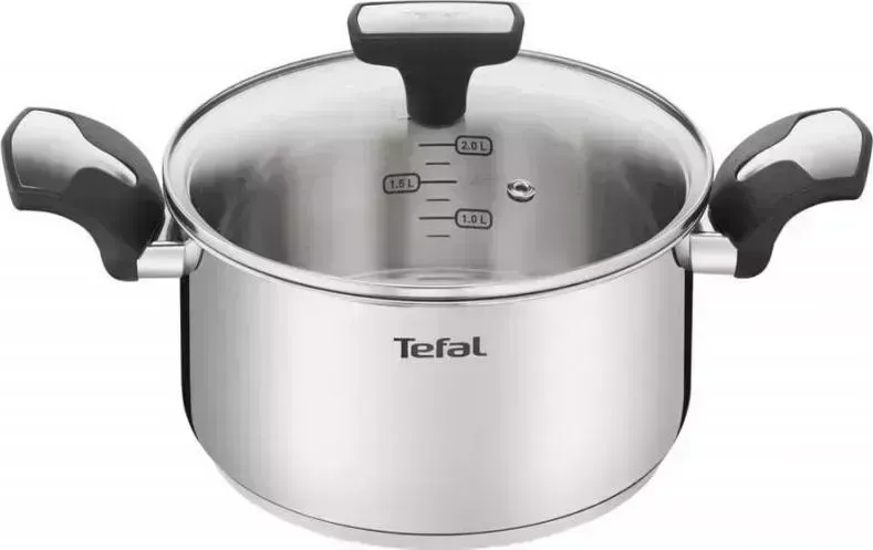 Кастрюля TEFAL Emotion E3014524 серебристый (2100117991)