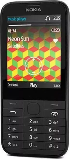 Телефон NOKIA 225 DS Black (TA-1276)