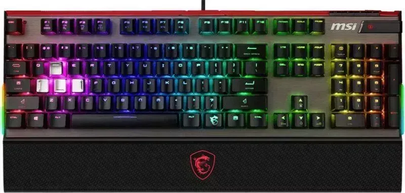 Клавиатура MSI VIGOR GK80 RU черный (S11-04RU215-HH6)