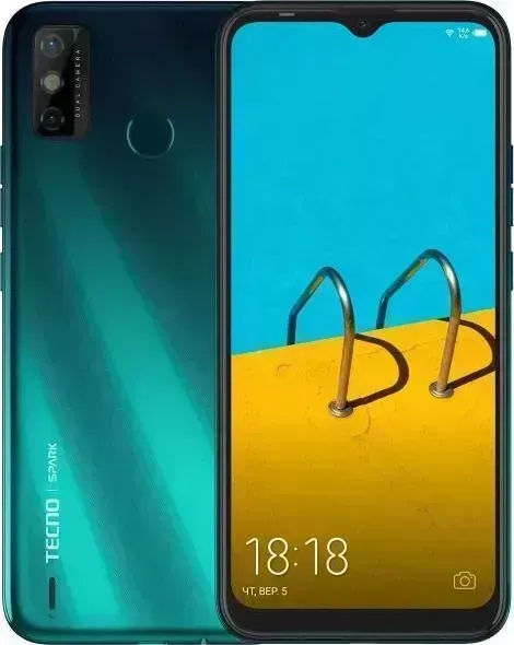 Телефон    TECNO Spark 6 Go 2/32Gb Ice Jadeite