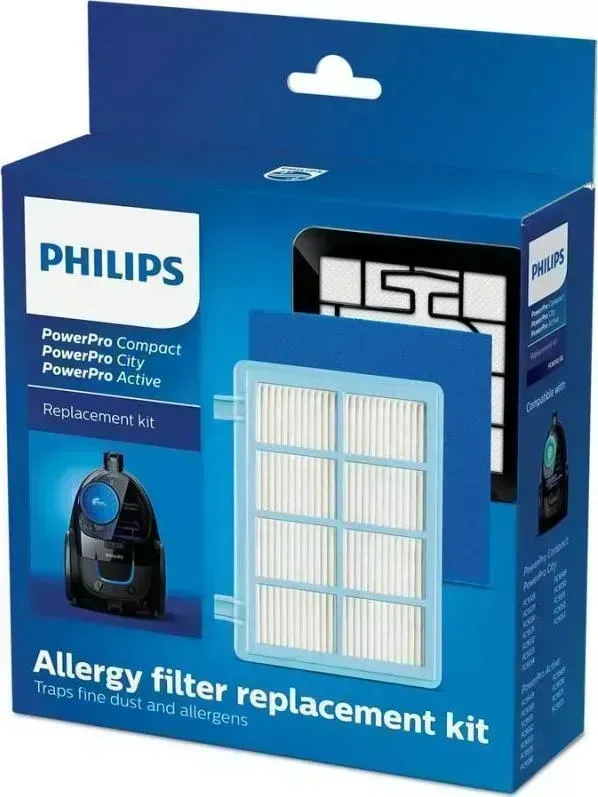 Фильтр для пылесоса PHILIPS FC8010/02 синий