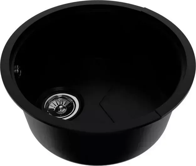 Мойка кухонная  KitKraken Lake Black