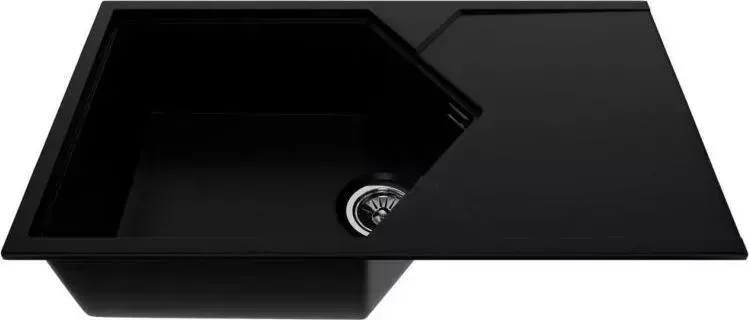 Мойка кухонная  KitKraken Sea Black