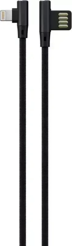 Кабель FIT RedLine USB-Lightning черный