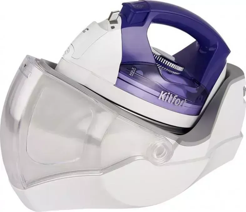 Утюг KITFORT KT-2604 белый/фиолетовый