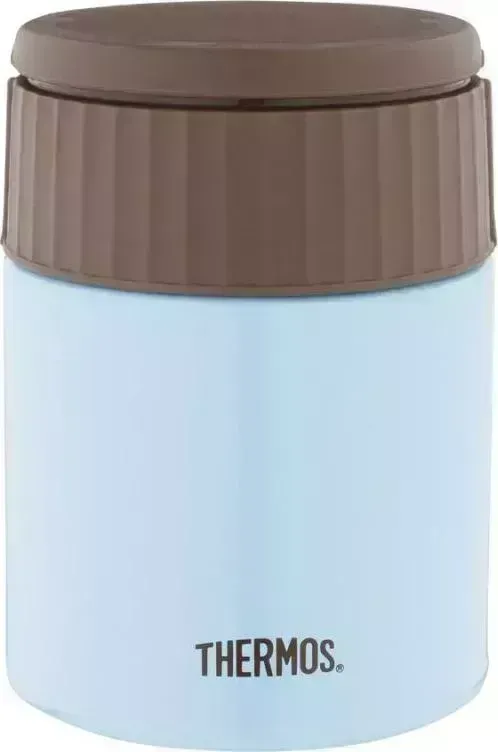 Термос THERMOS JBQ-400-AQ 0.4л голубой/коричневый (924698)