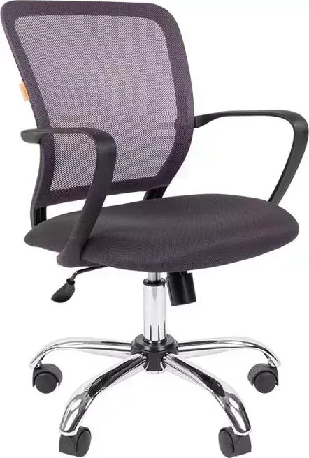 Кресло офисное CHAIRMAN 698 TW-04 серый хром