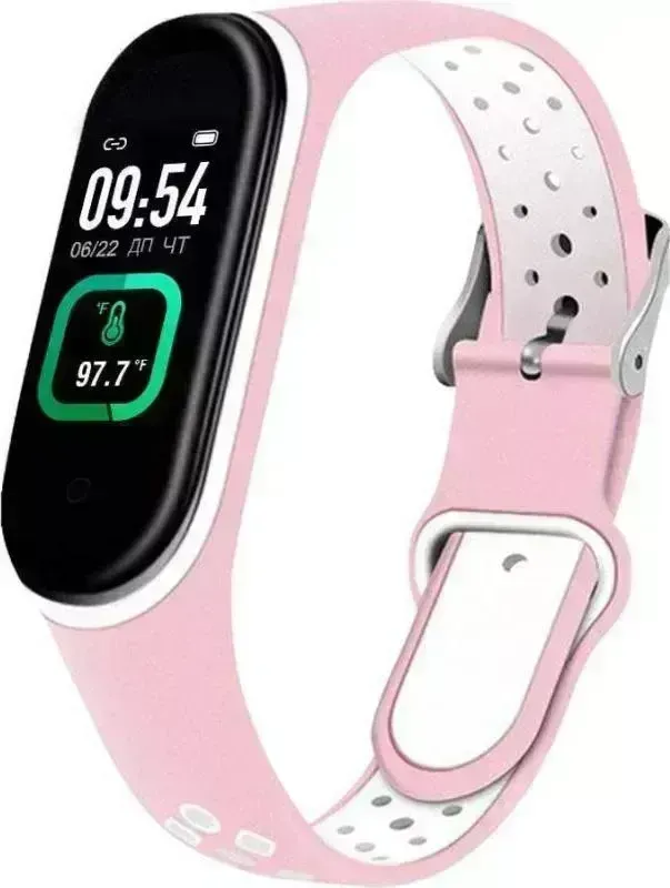 Фитнес-браслет    Smarterra FitMaster Ton розовый/белый (SMFT-T04)
