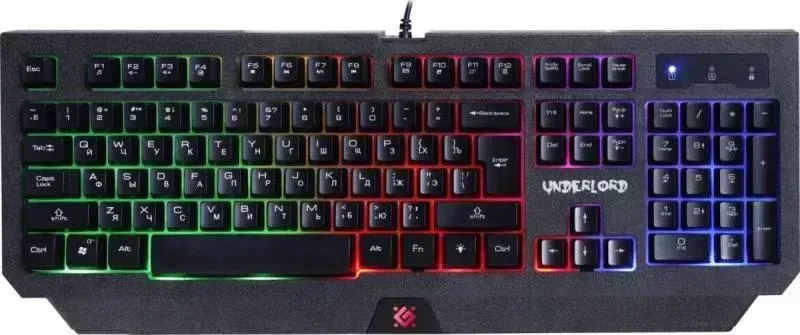 Клавиатура DEFENDER UNDERLORD GK-340L (45340)