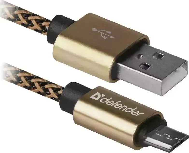 Кабель DEFENDER USB08-03T 1M GOLD (87800)