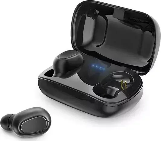 Наушники  Olmio TWE-04 True Wireless черные (40272)