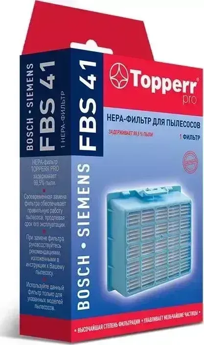 Фильтр для пылесоса TOPPERR 1174 FBS41