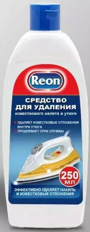 Средство для ухода за техникой Reon 07-011 250мл удаления известкового налета в утюге