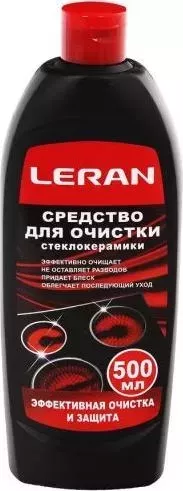 Средство для ухода за техникой LERAN 04003 стеклокерамики 500мл
