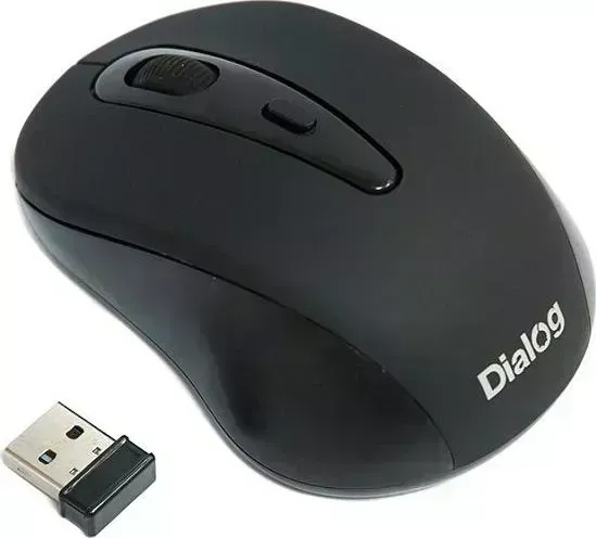Мышь компьютерная  Dialog MROP-05U черный