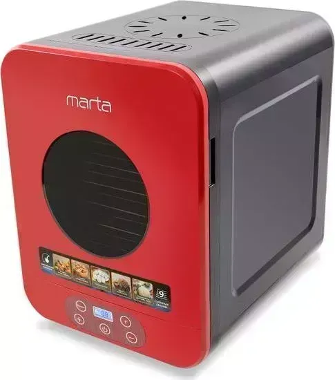 Сушилка для овощей и фруктов MARTA MT-1871 темный гранат