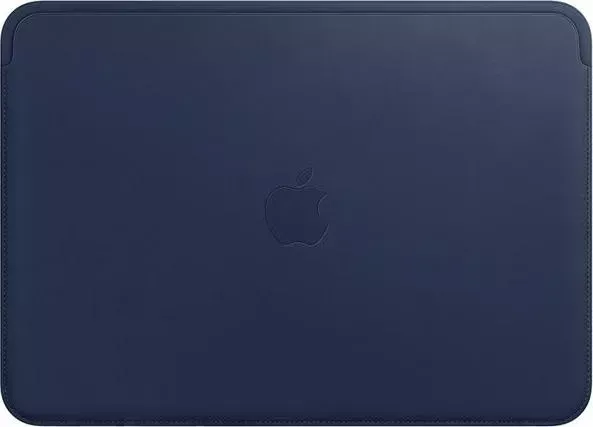 Сумка для ноутбука APPLE Leather Sleeve 12 темно-синий (mqg02zm/a)