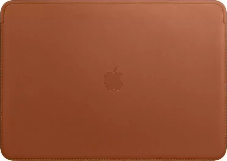 Сумка для ноутбука APPLE Leather Sleeve 15 коричневый (mrqv2zm/a)