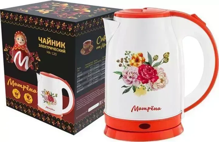 Чайник Матрена MA-120 (7387) цветы