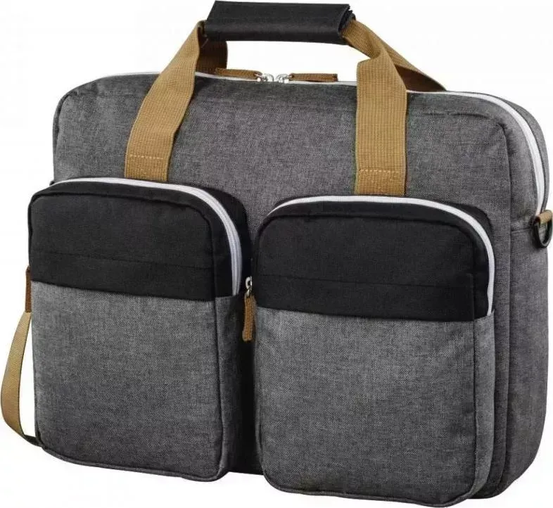Сумка для ноутбука HAMA Florence II 15.6 черный/серый (00101569)