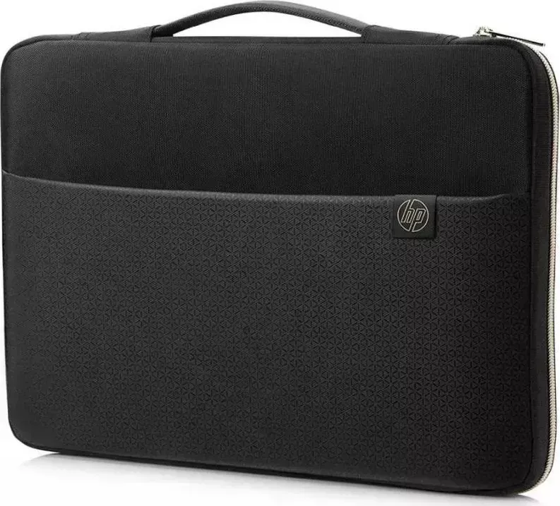 Сумка для ноутбука HP Gold Carry Sleeve 14 черный/золотистый (3XD33AA)