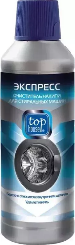 Средство для ухода за техникой TOP HOUSE 391220 500мл Экспресс-очиститель накипи для стиральных машин