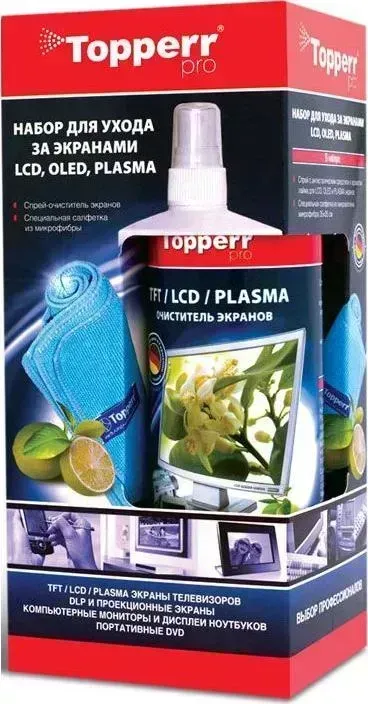 Средство для ухода за техникой TOPPERR 3024 Набор TFT/LCD/PLASMA