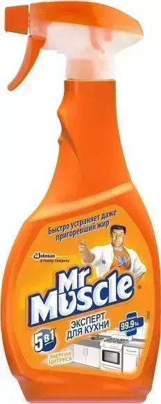 Чистящее средство Mr. Muscle (301358) Энергия Цитруса, триггер Ср-во д/кухни