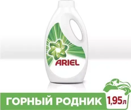 Средство для стирки Ariel Горный Родник Гель для стирки 1,95л (81602011)