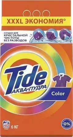 Средство для стирки TIDE Color автомат 6кг (81722960) Порошок для стирки