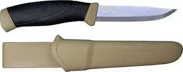 Нож  Morakniv Companion DESERT черный/бежевый (13166)