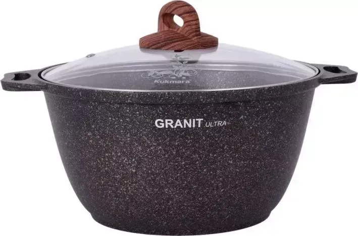 Кастрюля KUKMARA кго42а Granit ultra original 4л