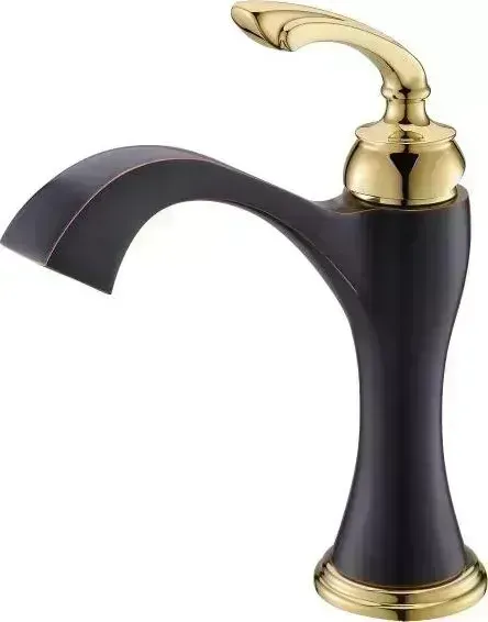 Смеситель для раковины TIMO Unari 7501/04F black antique