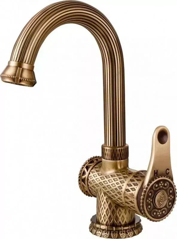 Смеситель для раковины ZorG Antic A 411U-BR