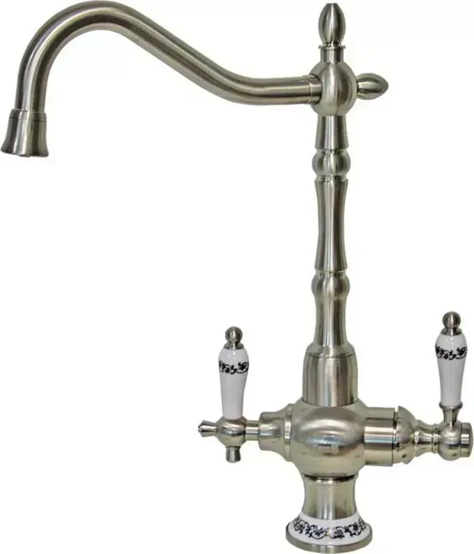 Смеситель для кухни ZorG Sanitary ZR 336 YF-50 NICKEL