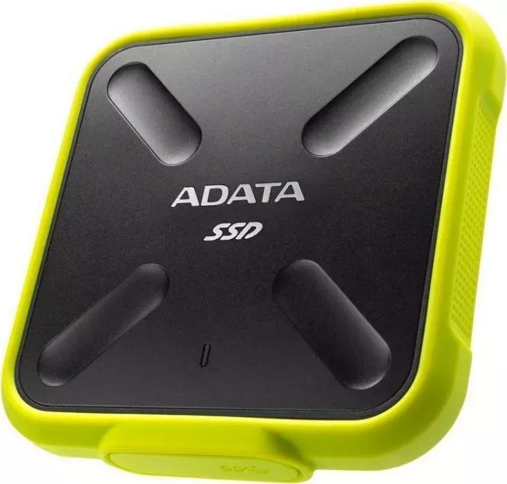 Внешний HDD A-DATA 256Gb SD700 желтый SSD (ASD700-256GU31-CYL)