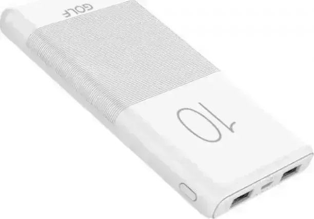 Внешний аккумулятор  Golf G80 White 10000 Mah