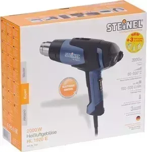 Строительный фен Steinel HL 1920 E + 3 насадки (052775)