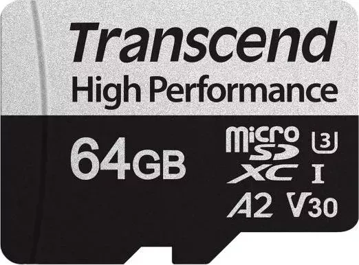 Карта памяти TRANSCEND microSD 64GB TS64GUSD330S (без адаптера)