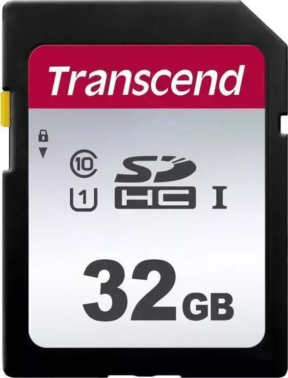 Карта памяти TRANSCEND SD 32GB TS32GSDC300S