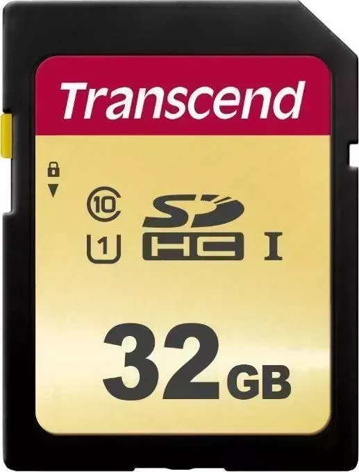 Карта памяти TRANSCEND SD 32GB TS32GSDC500S