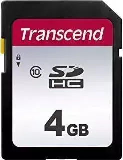 Карта памяти TRANSCEND SD 4GB TS4GSDC300S