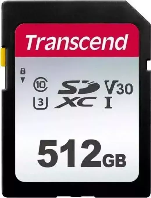 Карта памяти TRANSCEND SD 512GB TS512GSDC300S