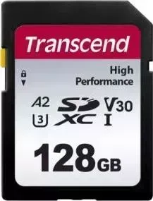 Карта памяти TRANSCEND SD 128GB TS128GSDC330S