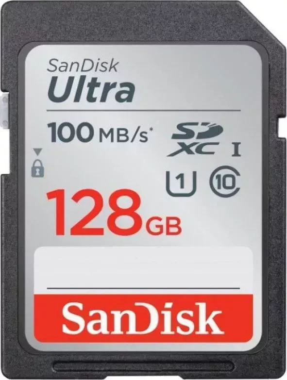 Карта памяти SANDISK SanDisk SDXC 128GB Class 10 SDSDUNR-128G-GN6IN Ultra