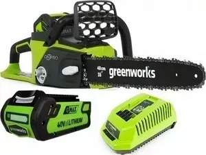 Электропила аккумуляторная GreenWorks GD40CS40 (20077UA)